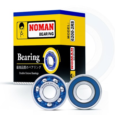 Noman Bearing 6200-2RS Deep Groove Ball Bearing