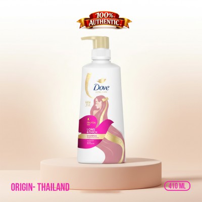 Dove Long & Thick Protein Care Shampoo 410 ml TH