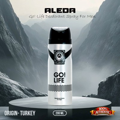 ALEDA Go! Life Deodorant Spray For Men – 200ml