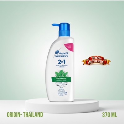 Head & Shoulders 2 in 1 Cool Menthol Shampoo + Conditioner 370ml TH
