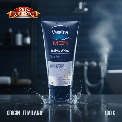 Vaseline Men Healthy White Face Wash 100g TH