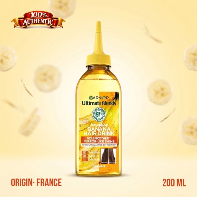 Garnier Ultimate Blends Banana Hair Drink Instant Lamellar Treatment for Dry Hair – 200ml