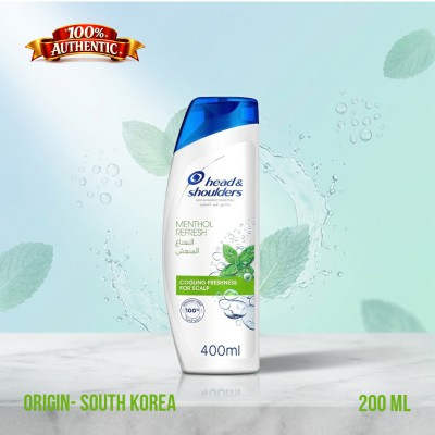 Head & Shoulders Menthol Refresh Anti-Dandruff Shampoo Cooling Freshness – 400ml