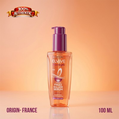 L’Oréal Paris Elvive Dream Lengths Frizz Killer Serum 100ml – Anti-Frizz Leave-In with Heat Protection (FR)