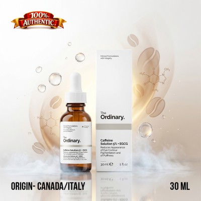 The Ordinary Caffeine Solution 5% + EGCG 30ml Canada – Eye Serum for Dark Circles & Puffiness Reduction