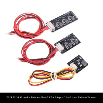 2S 3S 4S 1.2A Active Balancer Board for LiFePO4, Li-ion, and Lipo Lithium Battery (২এস ৩এস ৪এস ১.২এ অ্যাক্টিভ ব্যালেন্সার বোর্ড)