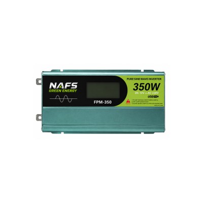 NAFS FPM-350 Pure Sine Wave Inverter 350W DC 12V to AC 230V with USB Output
