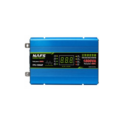 NAFS FPC-1500AP 1500VA Pure Sine Wave Inverter DC 12V to AC 220V