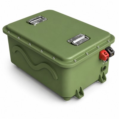 25.6V 135Ah/150Ah Lithium Battery Pack | IP67 Rechargeable Battery for 6–10m Scissor Lift